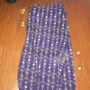 Purple Aztec LuluRoe leggings